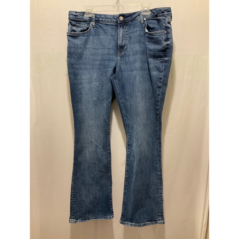 a n a   New Approach Womens Mid Rise slim Bootcut Jeans Size 18Regular